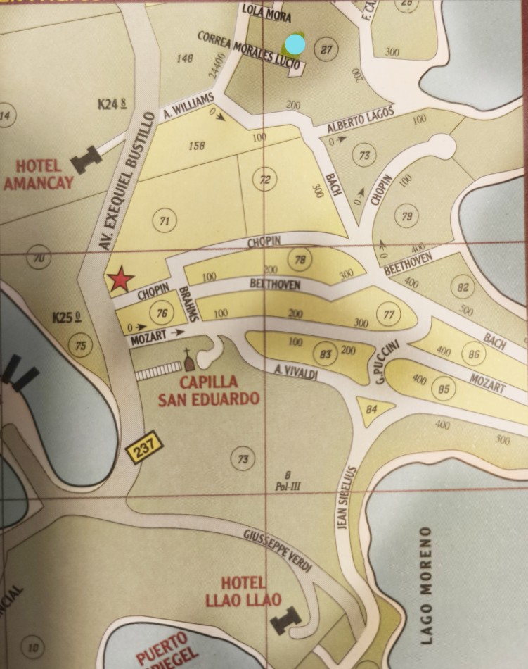 Lote en venta zona Llao Llao barrio Quintral Bariloche 