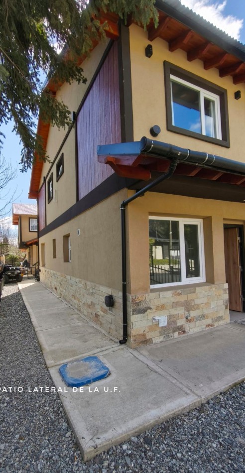 Departamento 2 ambientes apto turismo en Melipal planta baja con patio en venta en Bariloche ideal inversion