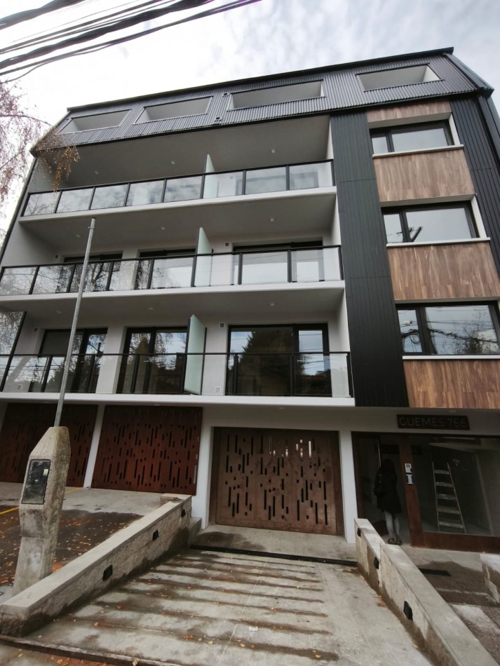 Departamentos en alquiler permanente a estrenar Barrio Belgrano Bariloche de 1 y 2 ambientes con o sin cochera 