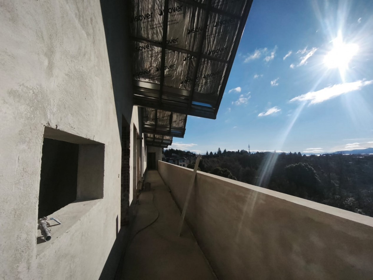 Cavas de Melipal duplex doble altura 3 amb 2 baños vistas edificio 2 Bariloche inversion en pozo departamento en venta apto turismo 