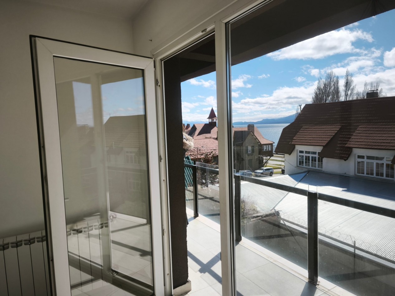  2 amb cochera fija cubierta vista lago centro de Bariloche apto turismo en venta departamento 