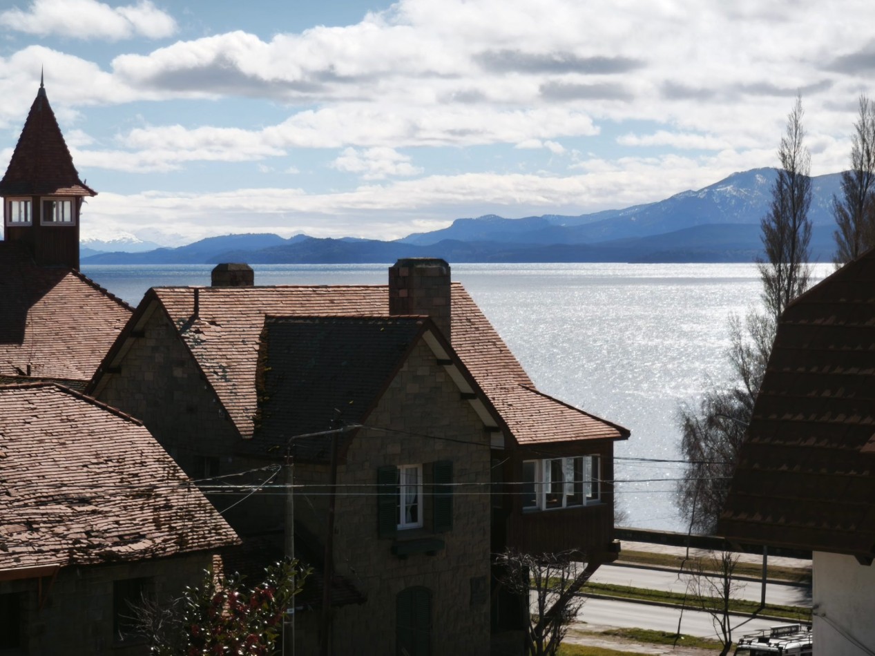  2 amb cochera fija cubierta vista lago centro de Bariloche apto turismo en venta departamento 