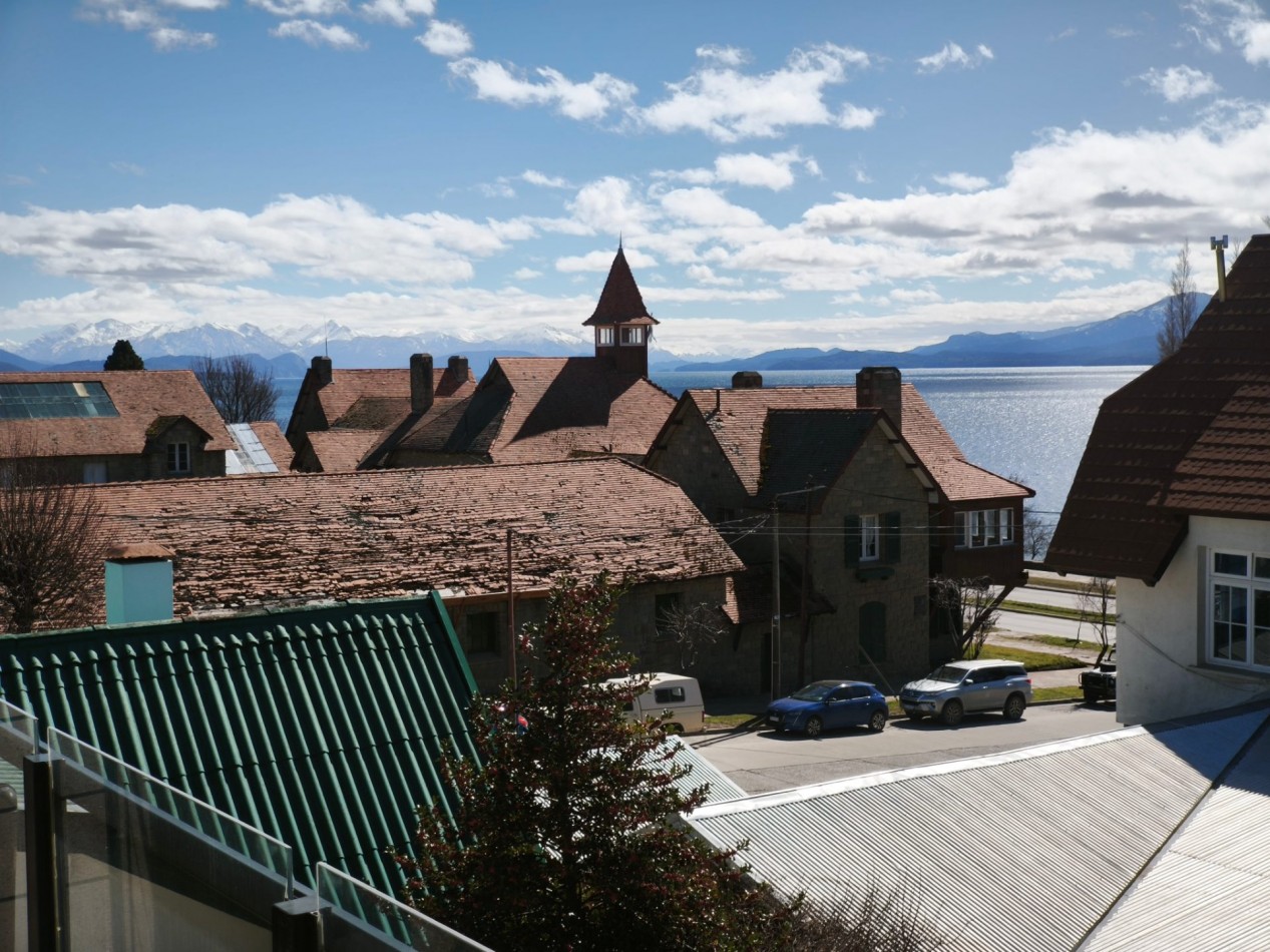  2 amb cochera fija cubierta vista lago centro de Bariloche apto turismo en venta departamento 
