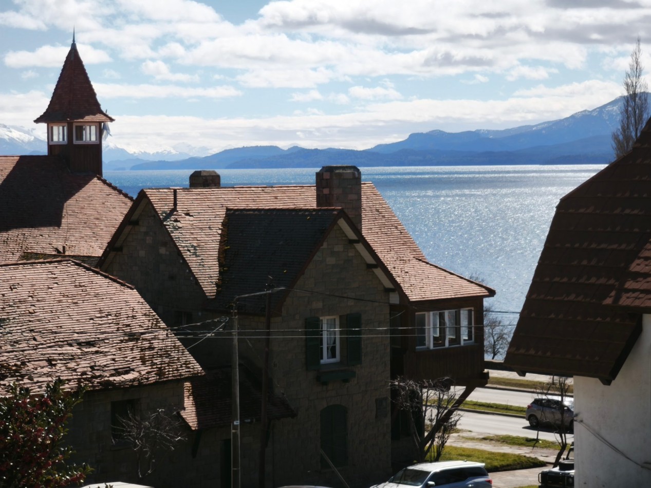  2 amb cochera fija cubierta vista lago centro de Bariloche apto turismo en venta departamento 