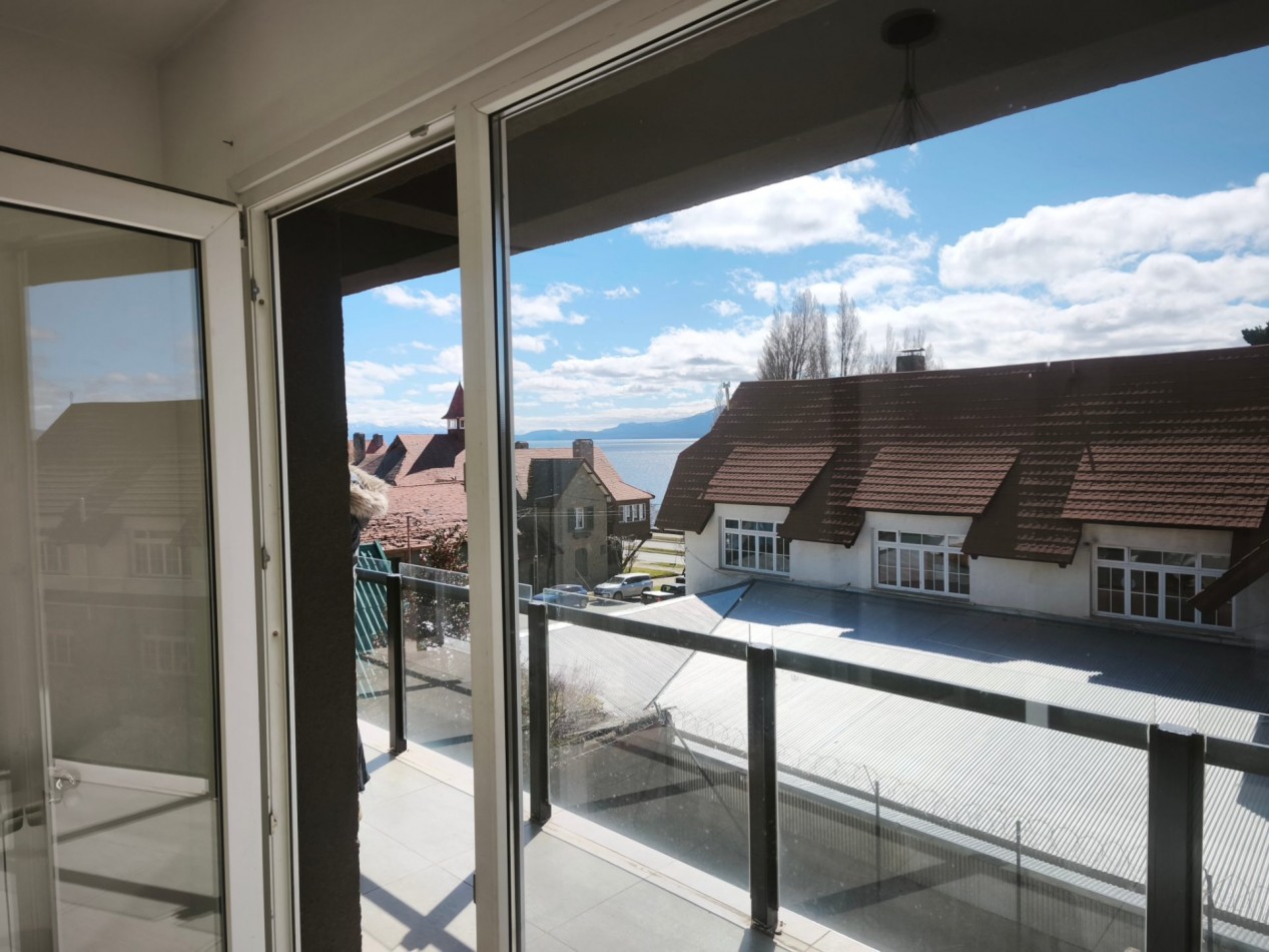  2 amb cochera fija cubierta vista lago centro de Bariloche apto turismo en venta departamento 