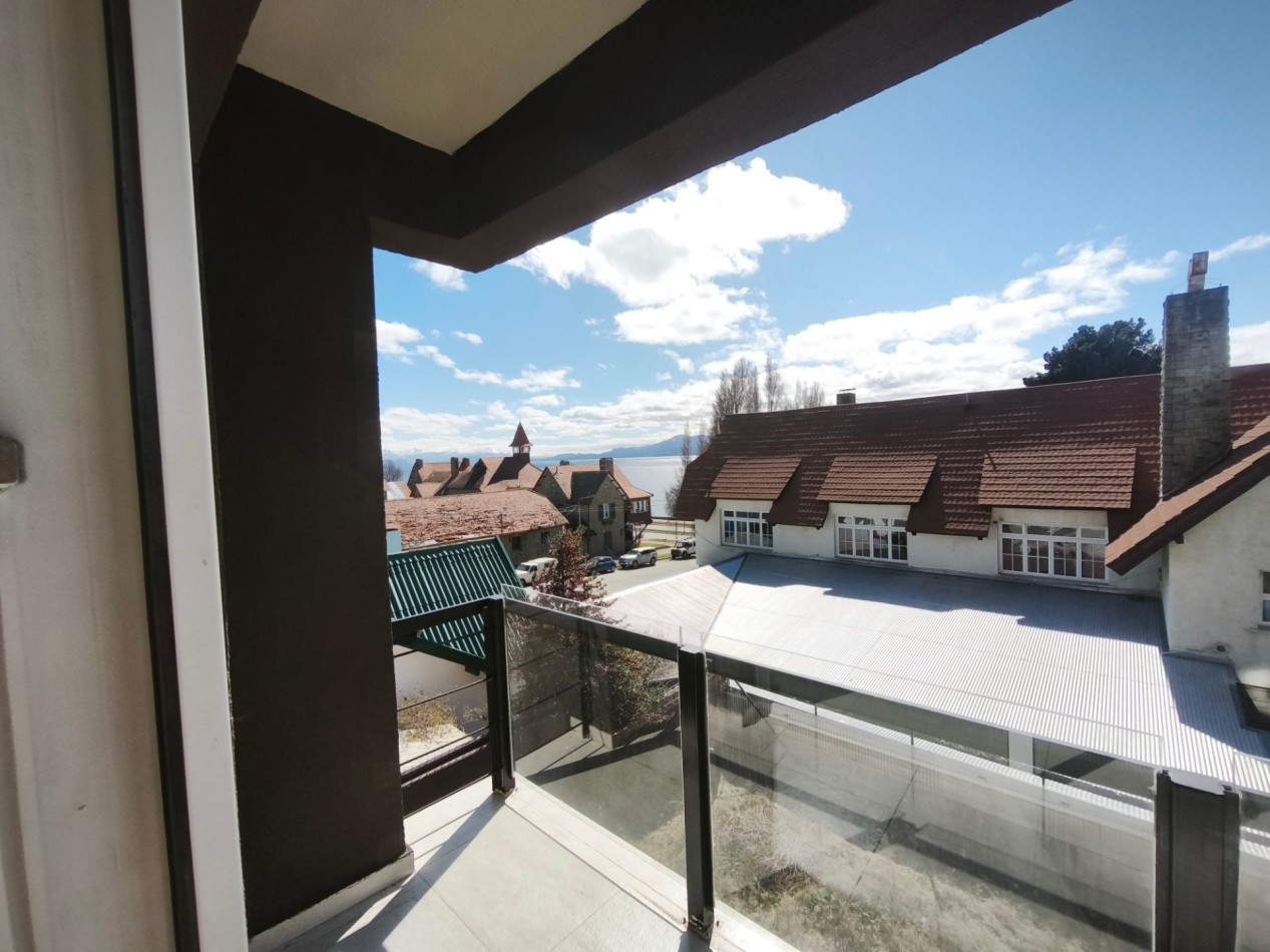  2 amb cochera fija cubierta vista lago centro de Bariloche apto turismo en venta departamento 