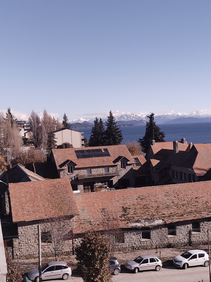  2 amb cochera fija cubierta vista lago centro de Bariloche apto turismo en venta departamento 