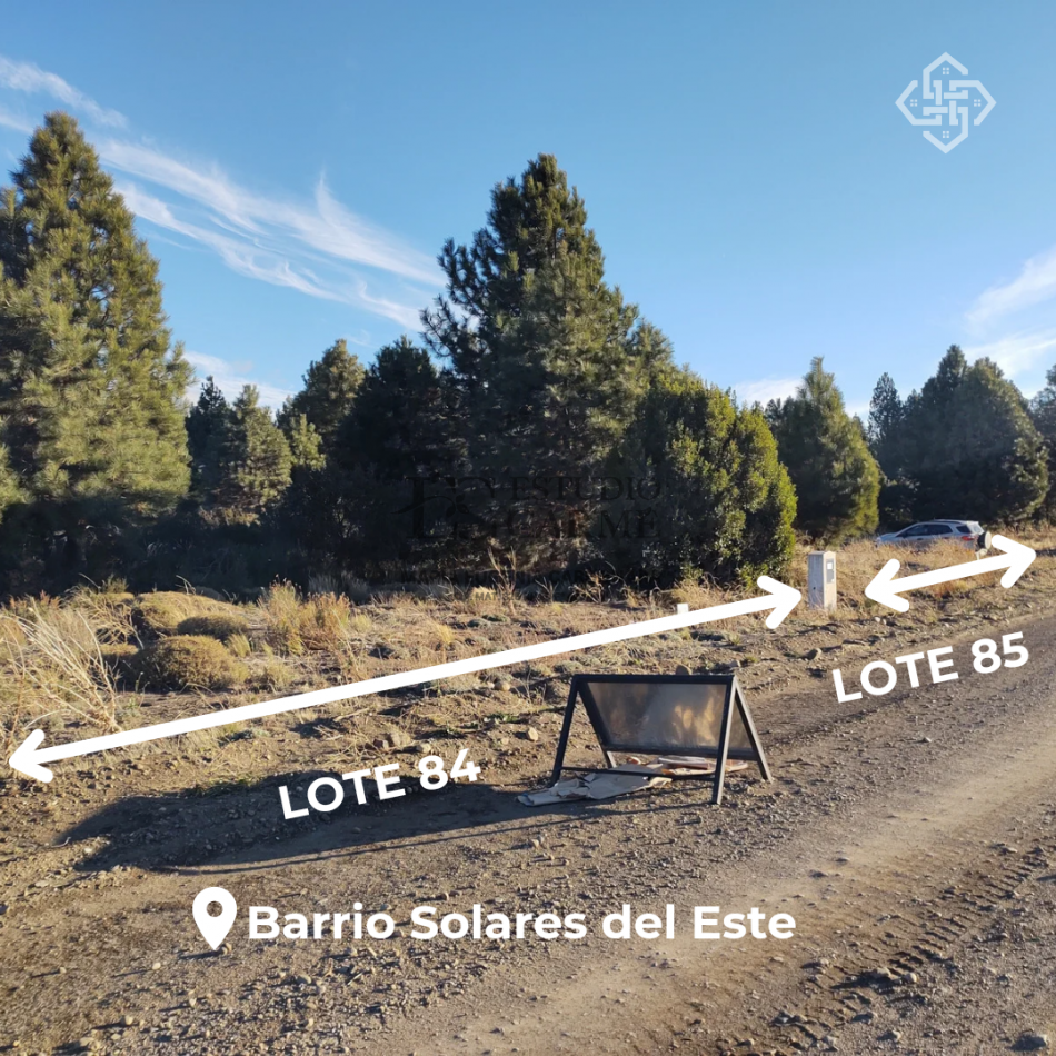 Barrio Privado Solares del Este lotes 1.000m2 en venta Bariloche