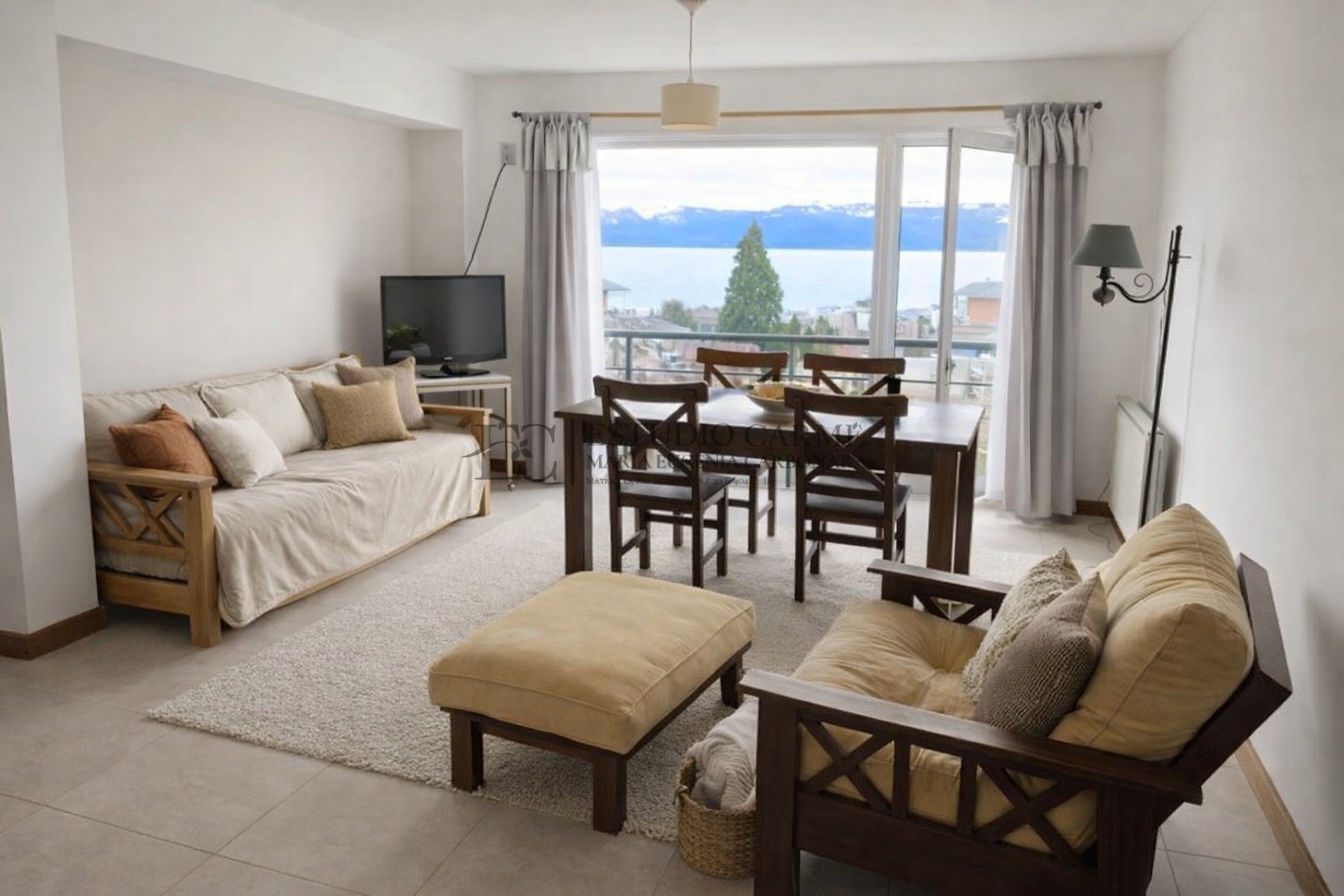 Departamento centrico con vista al lago apto turismo en venta inversion en Bariloche 