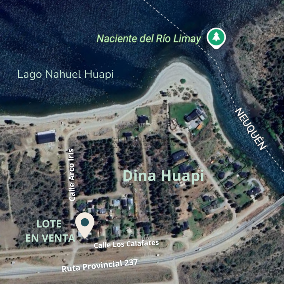 Lote con casa a 100 m del lago y del Rio Limay ubicacion estrategica en Dina Huapi con gas de red