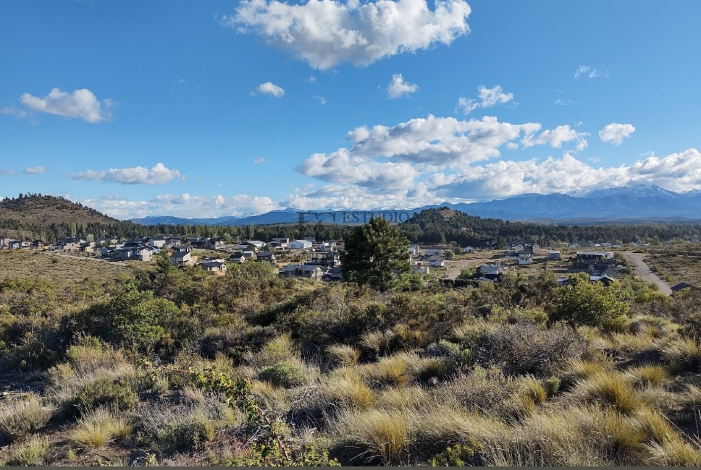 Lote vista panoramica lago Nahuel Huapi y Cordillera en Barrio Privado Barrancas de Dina Huapi L.94 venta a 15 km de Bariloche.