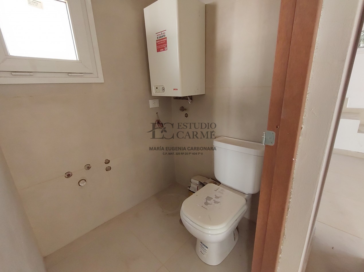 Duplex 2 amb a estrenar apto turismo baño y toilette venta Las Victorias Bariloche 