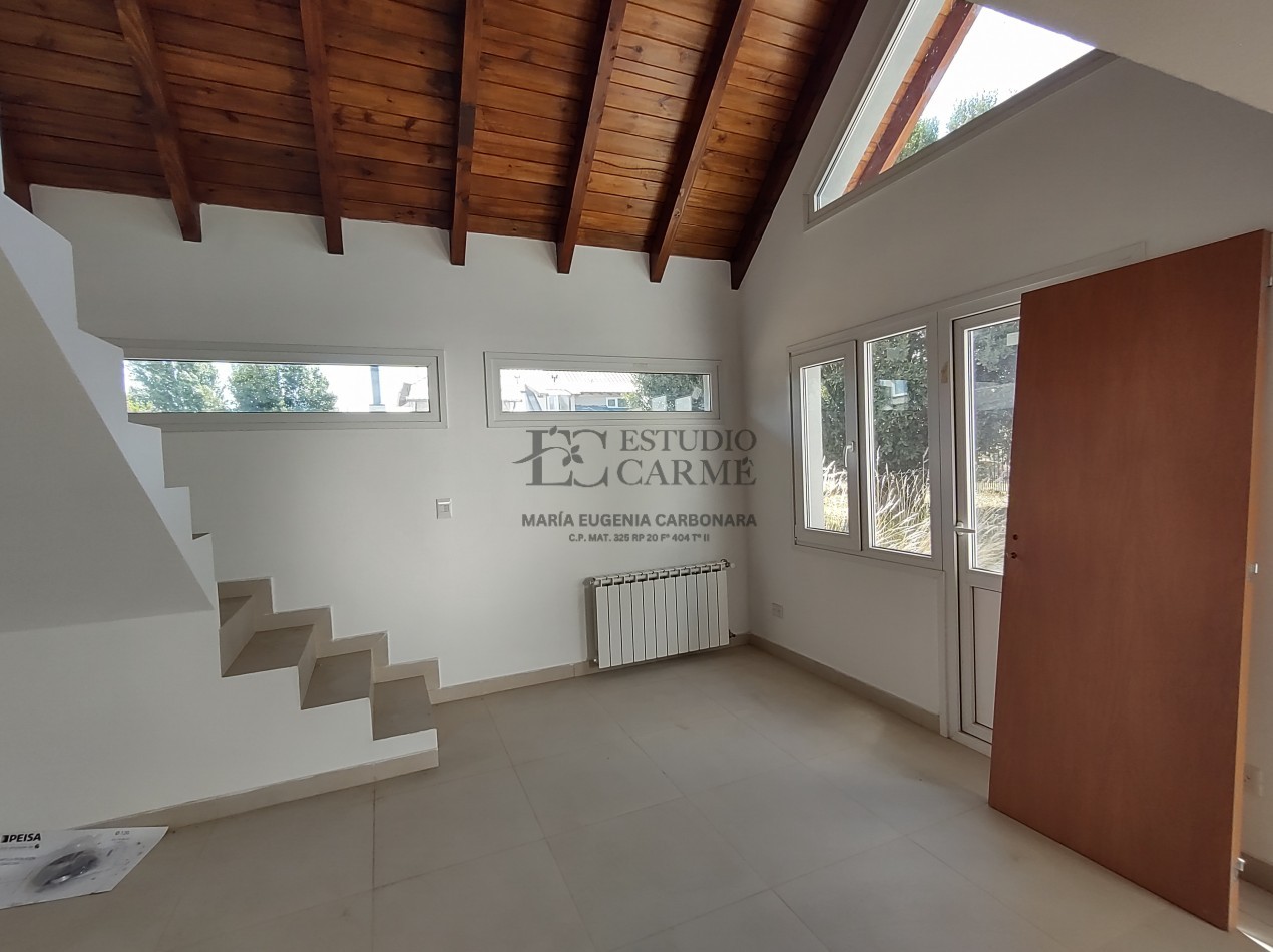 Duplex 2 amb a estrenar apto turismo baño y toilette venta Las Victorias Bariloche 