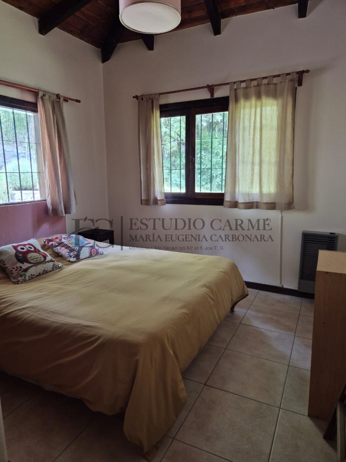 Casa + depto anexo en Barrio La Cascada de Bariloche. Alt. Bustillo Km 6 ideal vivienda y renta turistica venta inversion