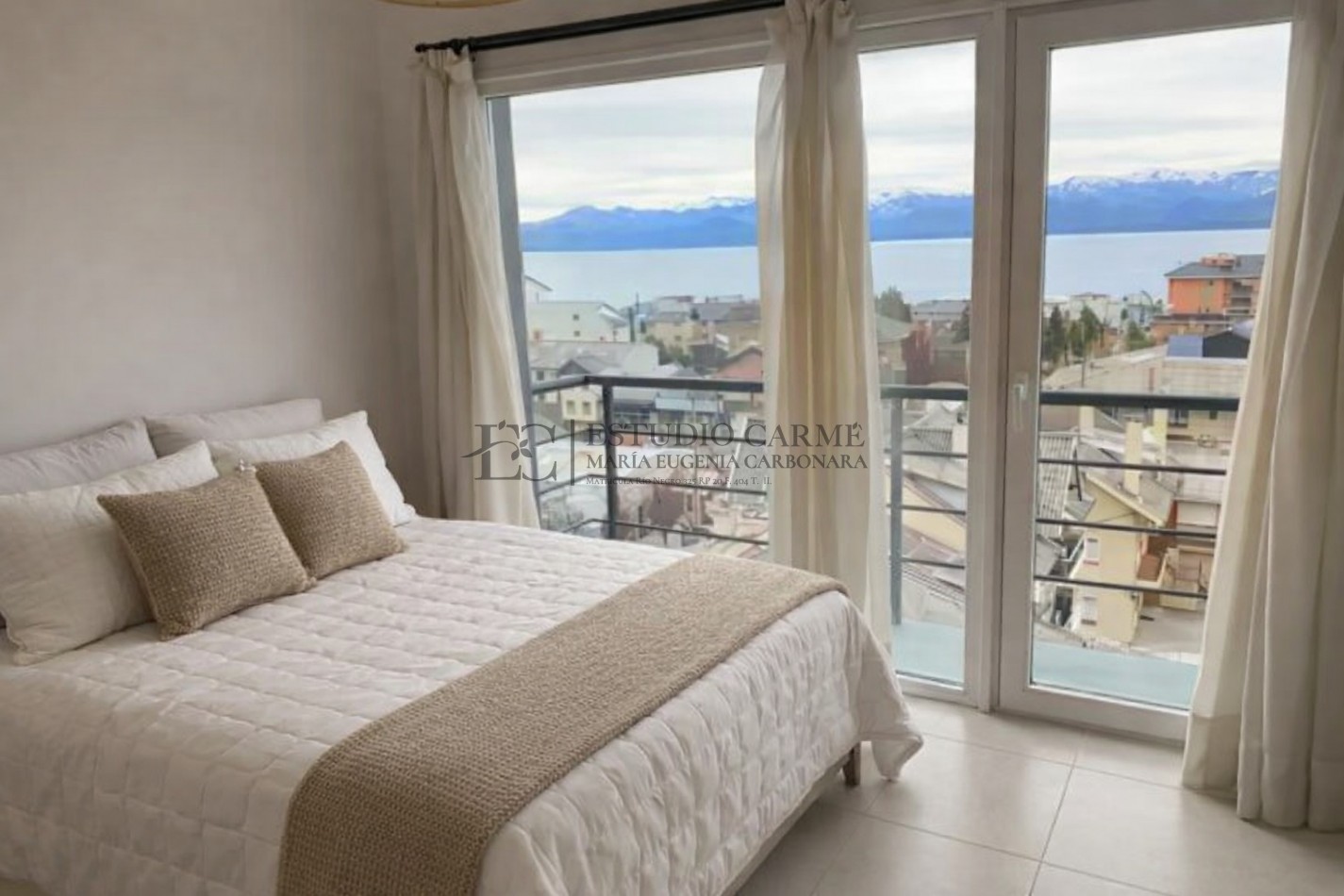 Departamento centrico con vista al lago apto turismo en venta inversion en Bariloche 