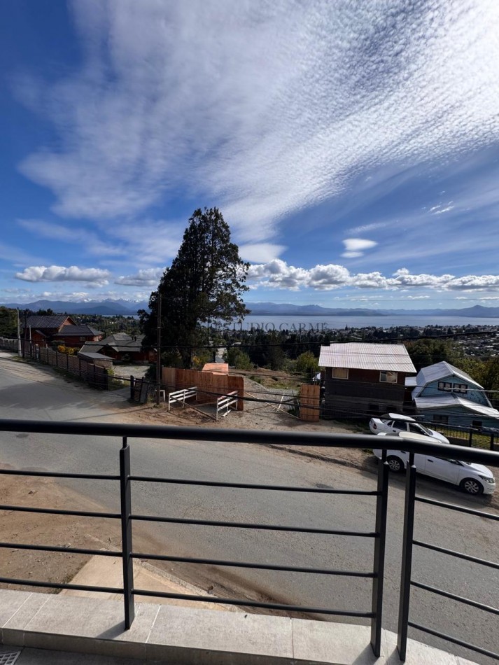 A estrenar apto turismo con vista al lago en Barrio Jardin Botanico Bariloche ideal inversion