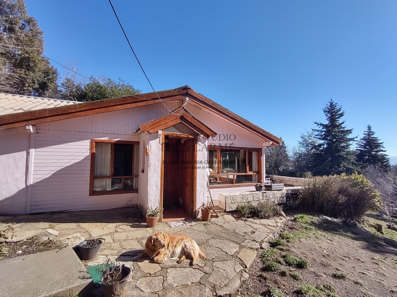 Vista al lago en San Ignacio del Cerro, Bariloche, con factibilidad para seguir construyendo