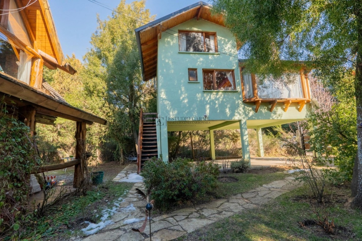 Casa con departamento en Playa Serena, Bariloche en venta
