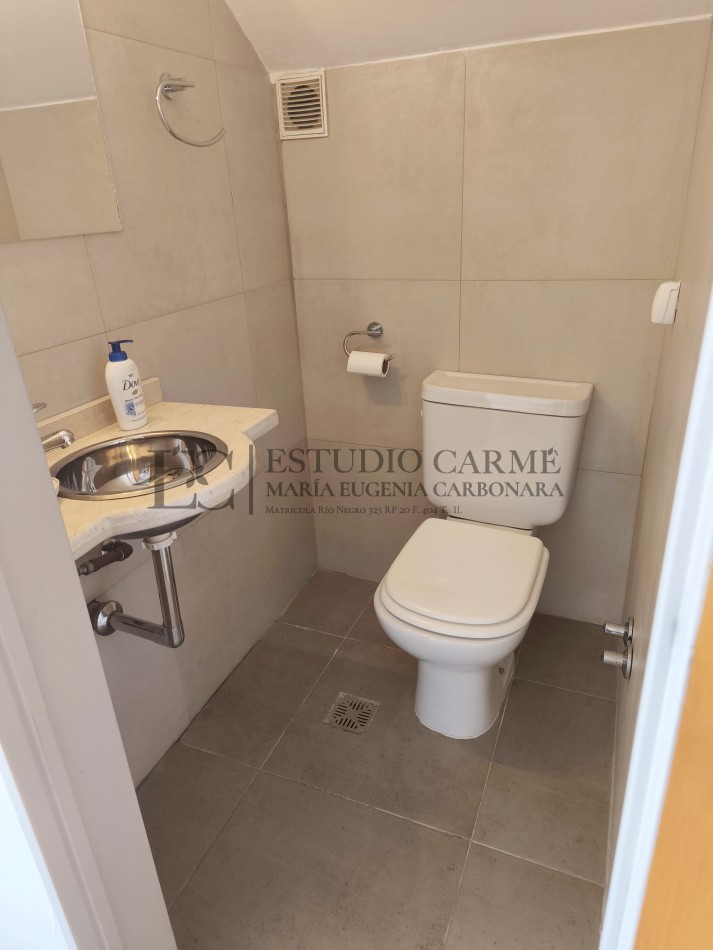 Duplex 3 amb 1 suite vista al lago cochera y baulera en Bo. Belgrano, Bariloche en venta ideal renta turistica 