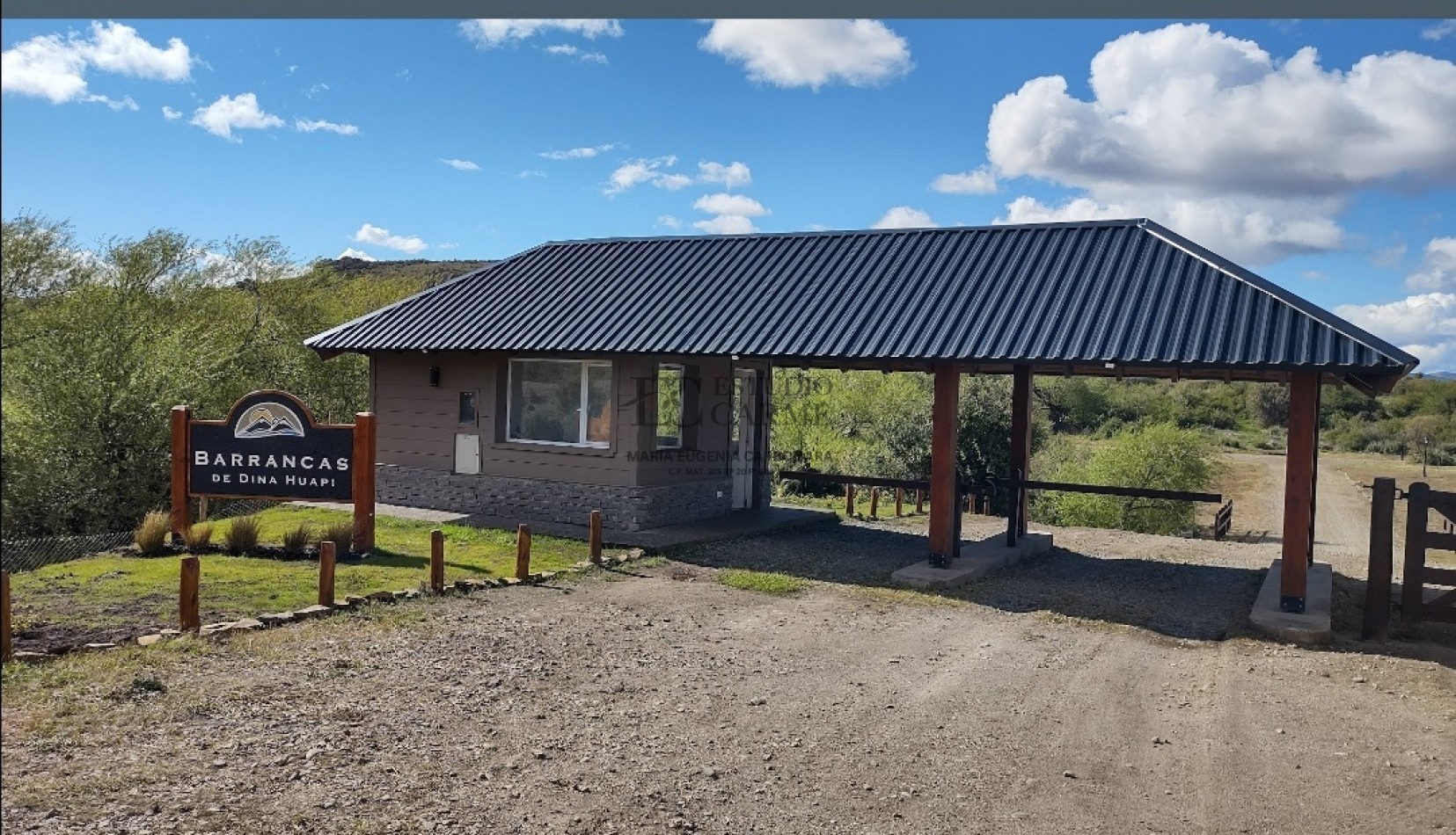 Lote vista panoramica lago Nahuel Huapi y Cordillera en Barrio Privado Barrancas de Dina Huapi L.94 venta a 15 km de Bariloche.