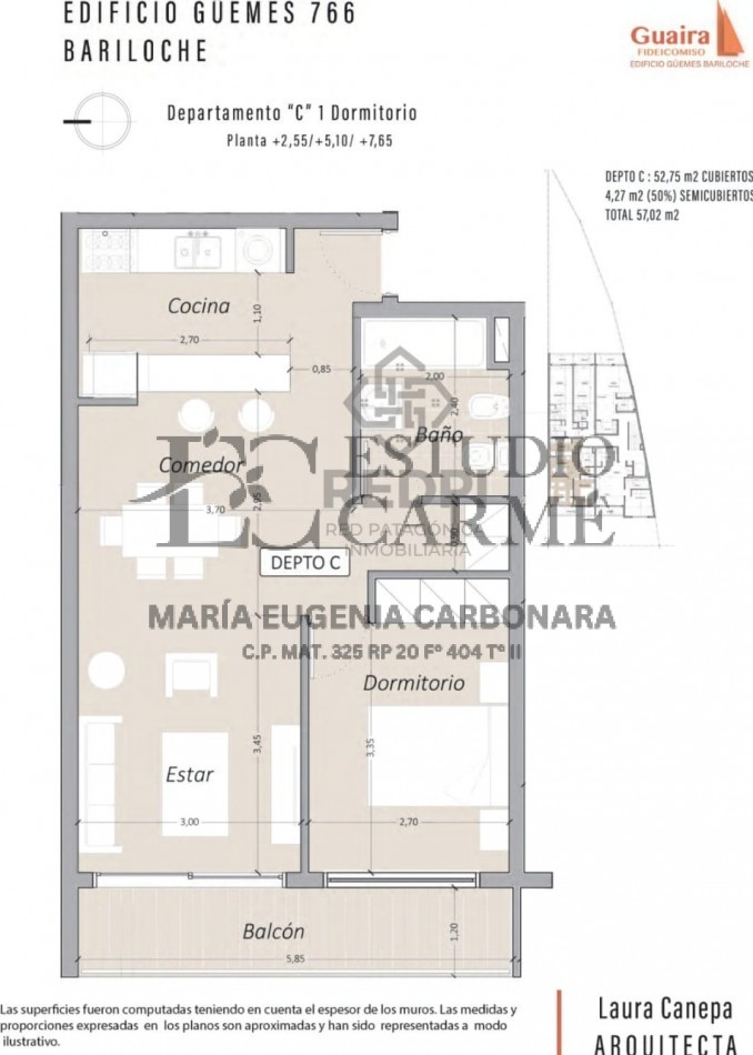 A estrenar B° Belgrano 2 amb  1 amb vista al lago en venta en pozo con financiacion Bariloche