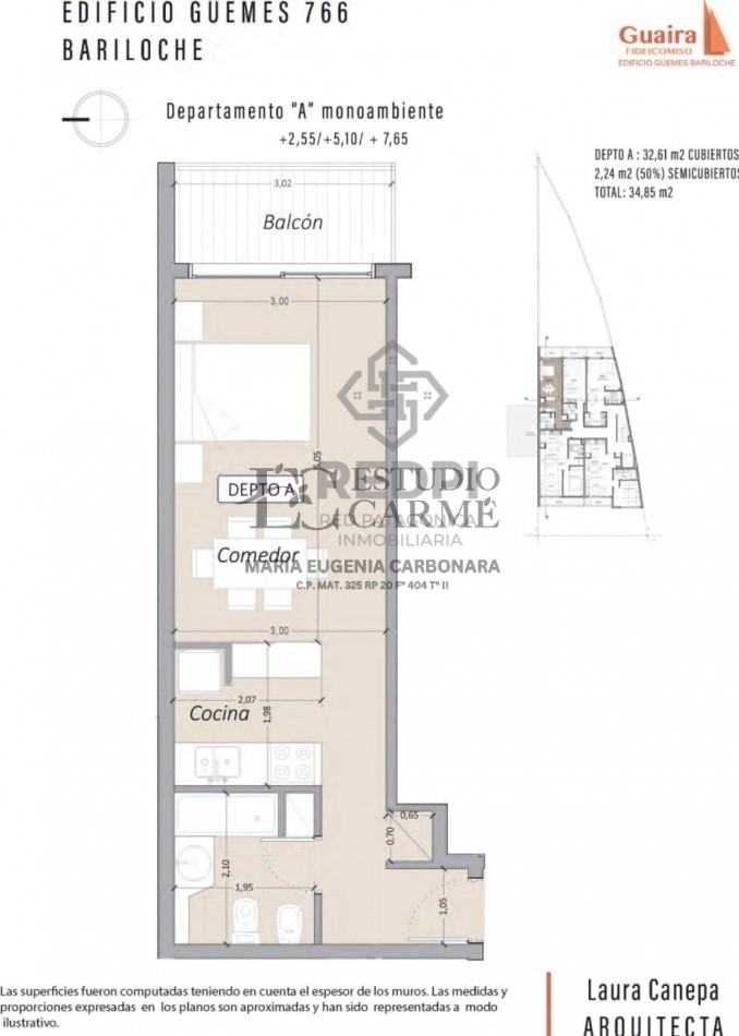 A estrenar B° Belgrano 2 amb  1 amb vista al lago en venta en pozo con financiacion Bariloche