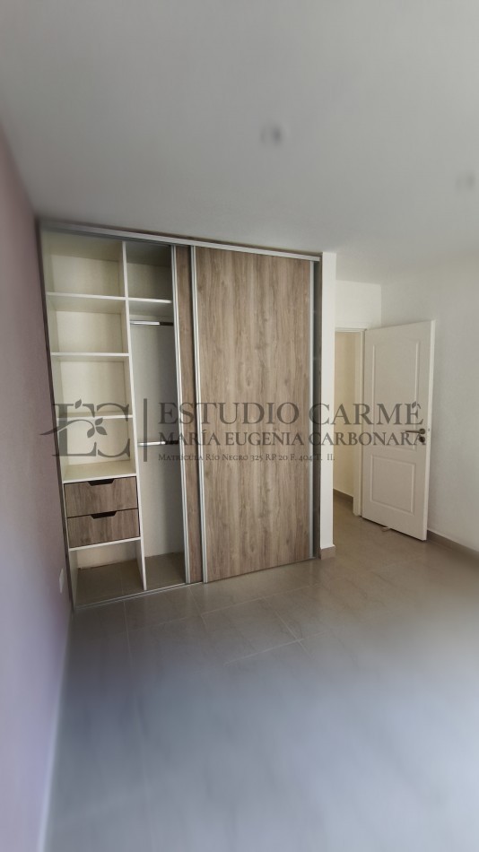 Departamento 2 ambientes apto turismo a estrenar en Melipal planta baja con patio en venta en Bariloche