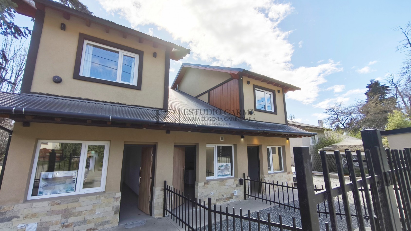 Departamento 2 ambientes apto turismo a estrenar en Melipal planta baja con patio en venta en Bariloche