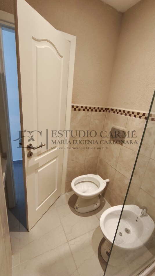 Departamento 2 ambientes apto turismo a estrenar en Melipal planta baja con patio en venta en Bariloche