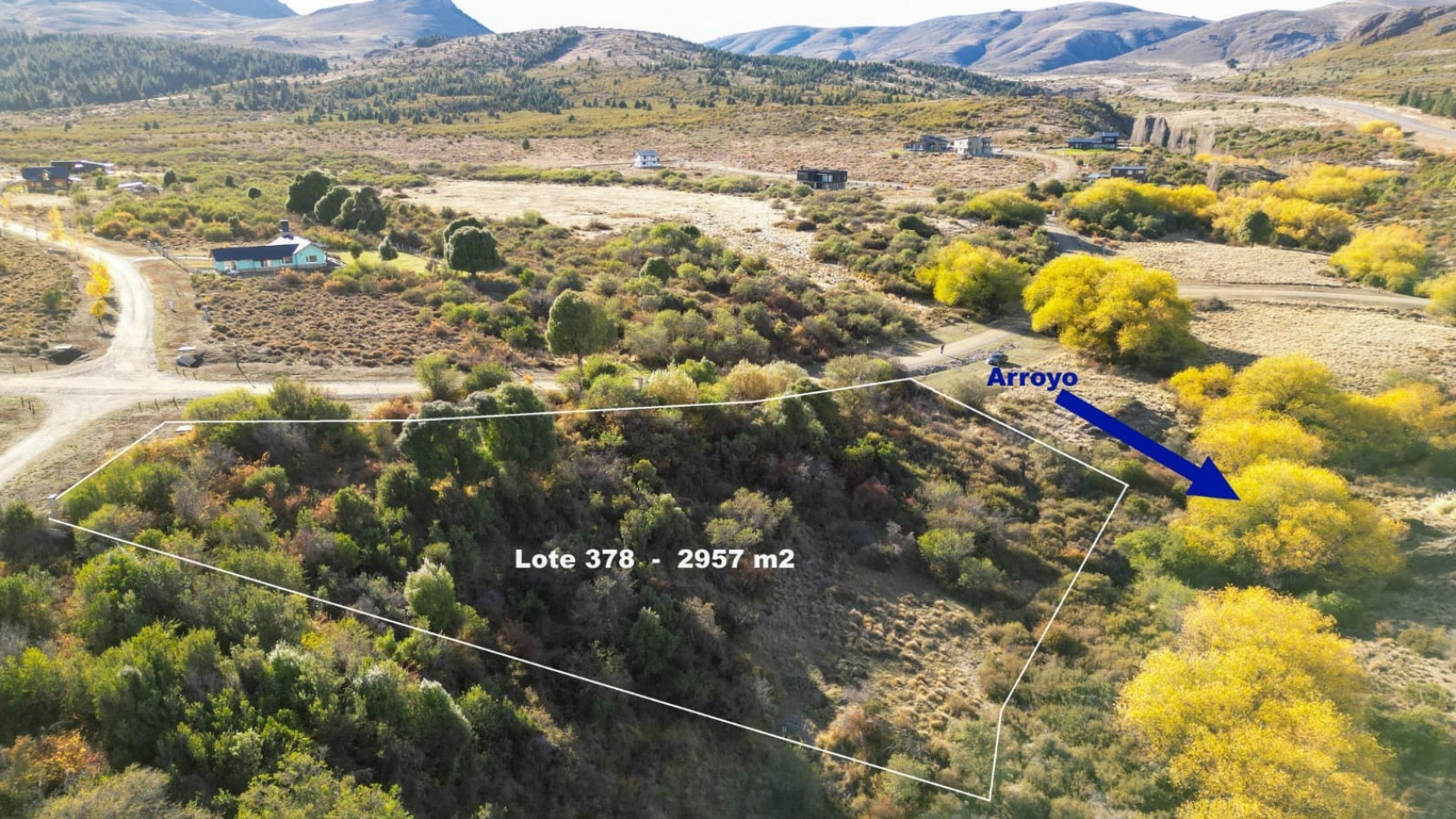 Barrancas de Dina Huapi  barrio privado a 15 km de Bariloche lote 378 vigilancia plano vistas amenities tenis SUM