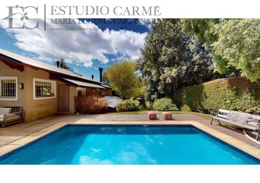 Amplia casa con pileta en La Cascada, Bariloche, en venta